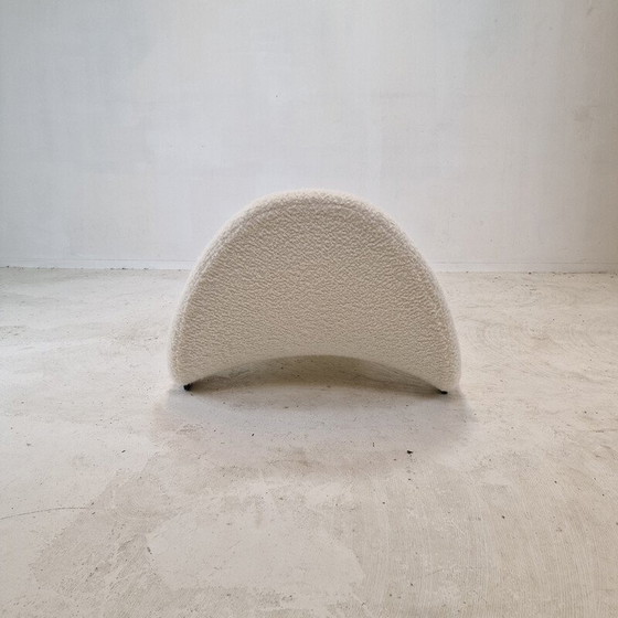 Image 1 of Pair of vintage Tongue wool chairs by Pierre Paulin for Artifort, France 1960