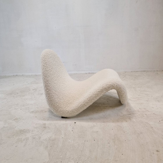 Image 1 of Pair of vintage Tongue wool chairs by Pierre Paulin for Artifort, France 1960