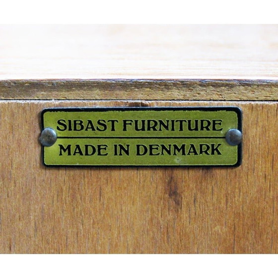Image 1 of Vintage teak highboard by Arne Vodder for Sibast, Denmark 1960