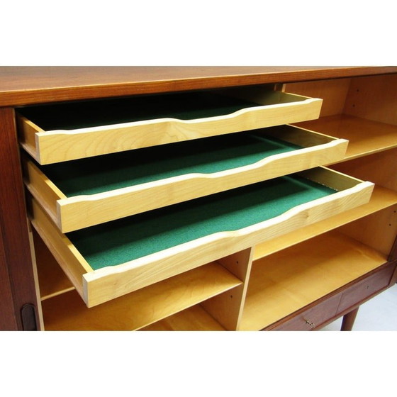 Image 1 of Vintage teak highboard by Arne Vodder for Sibast, Denmark 1960