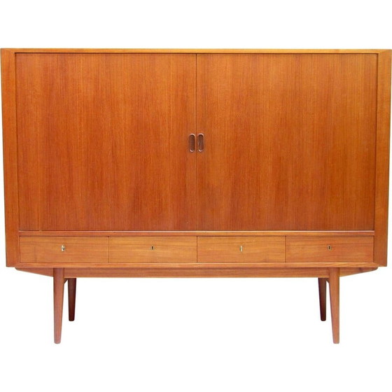 Image 1 of Vintage teak highboard by Arne Vodder for Sibast, Denmark 1960