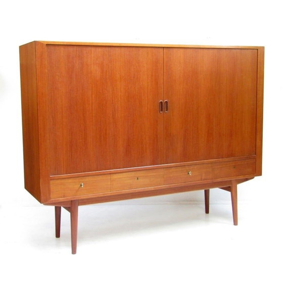 Image 1 of Vintage teak highboard by Arne Vodder for Sibast, Denmark 1960