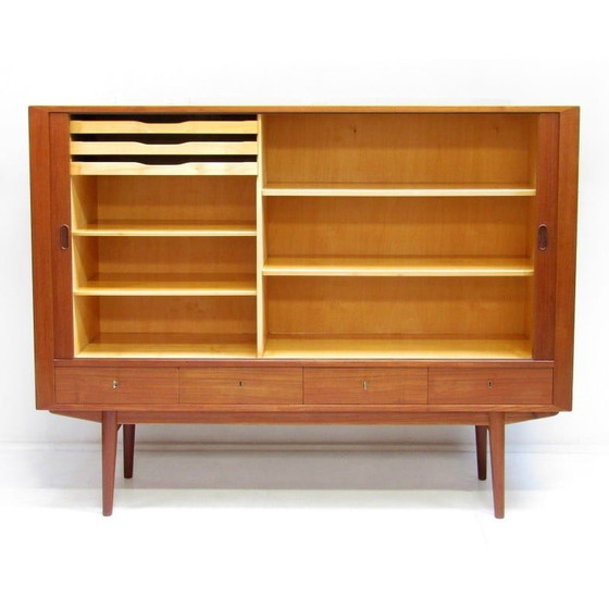 Image 1 of Vintage teak highboard by Arne Vodder for Sibast, Denmark 1960