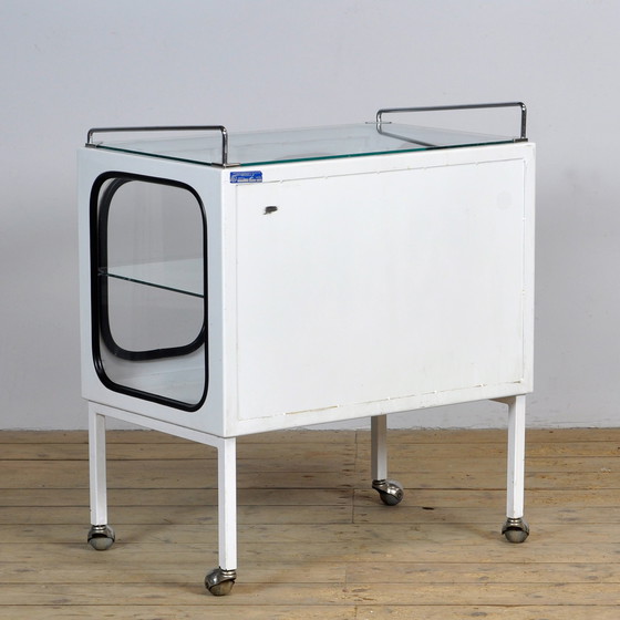 Image 1 of Vintage Iron Medical Trolley, 1970’s