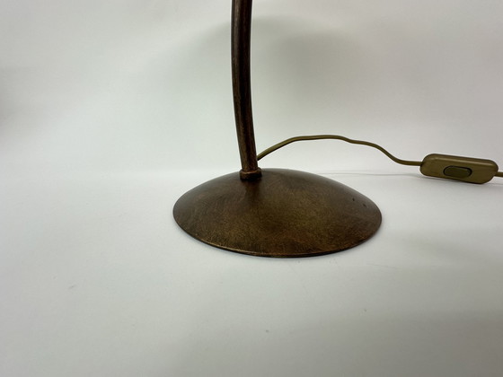 Image 1 of Massive Belgium table lamp post modern Memphis style 1980s