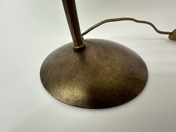 Image 1 of Massive Belgium table lamp post modern Memphis style 1980s