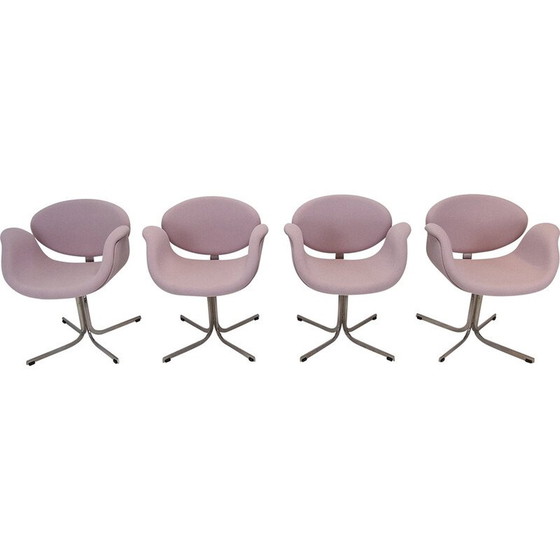Image 1 of Set of 4 vintage Tulipes armchairs by Pierre Paulin for Artifort, 1960