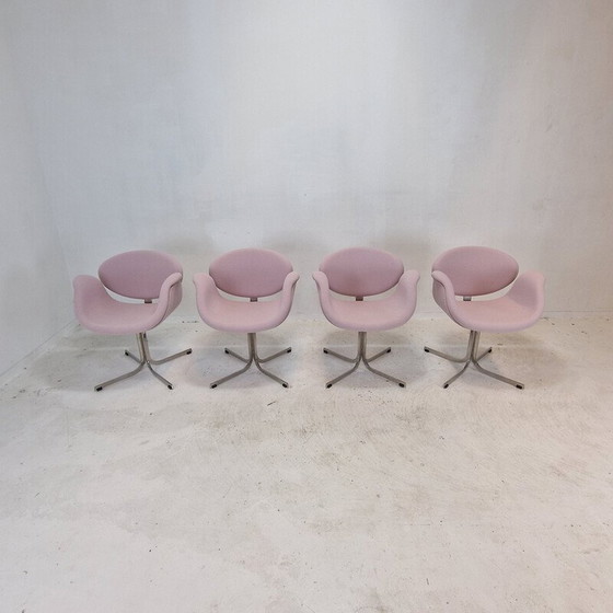 Image 1 of Set of 4 vintage Tulipes armchairs by Pierre Paulin for Artifort, 1960
