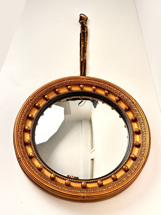 Image 1 of Antique English Butler Mirror