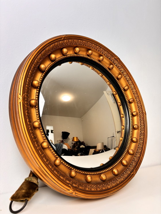 Image 1 of Antique English Butler Mirror