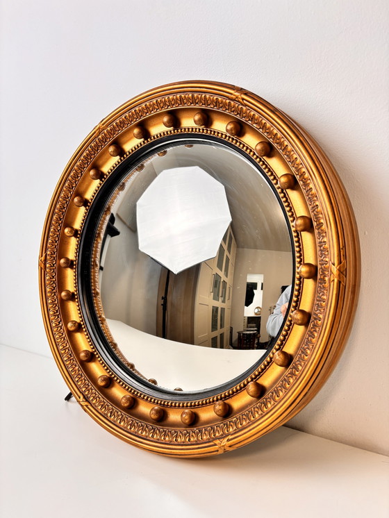 Image 1 of Antique English Butler Mirror