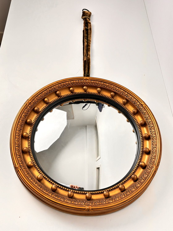 Image 1 of Antique English Butler Mirror