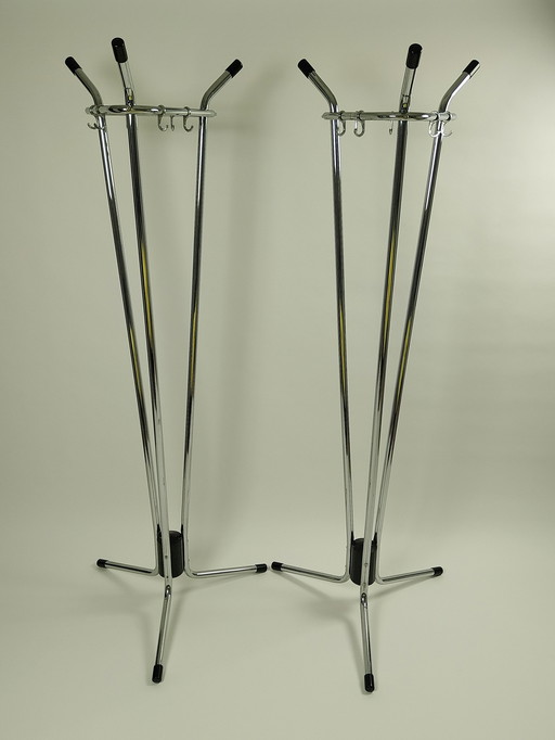 2x Vintage Tubax Coat Rack