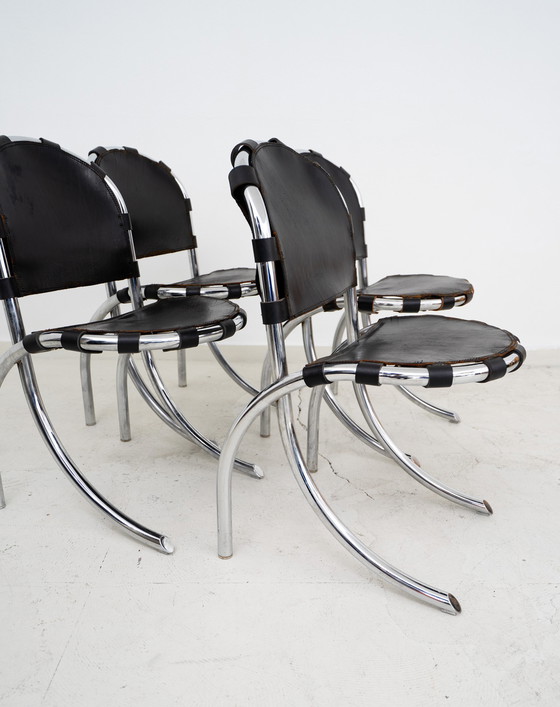 Image 1 of 4 Medusa dinning chairs by Studio Tetrarch for Alberto Bazzani