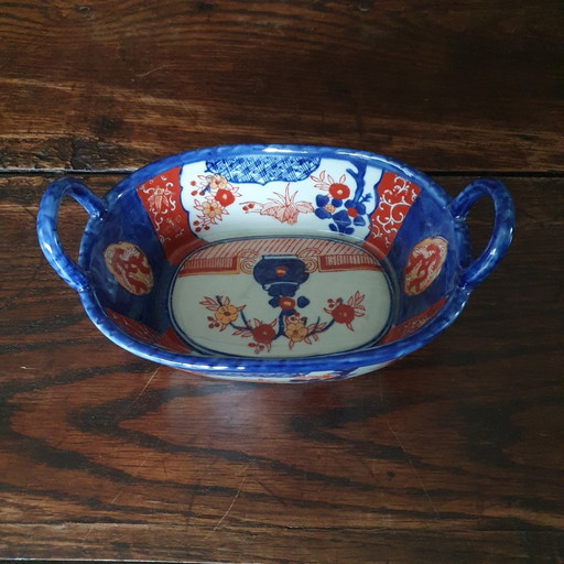 Dish With 2 Handles In Ceramic