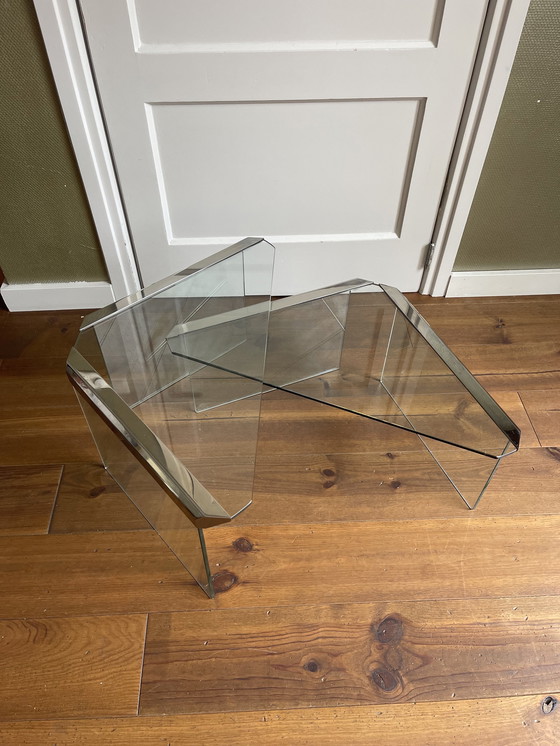 Image 1 of 2x Pierangelo Gallotti & Radice side tables