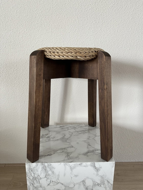 Image 1 of Vintage Mid - Century Scandinavian Stools