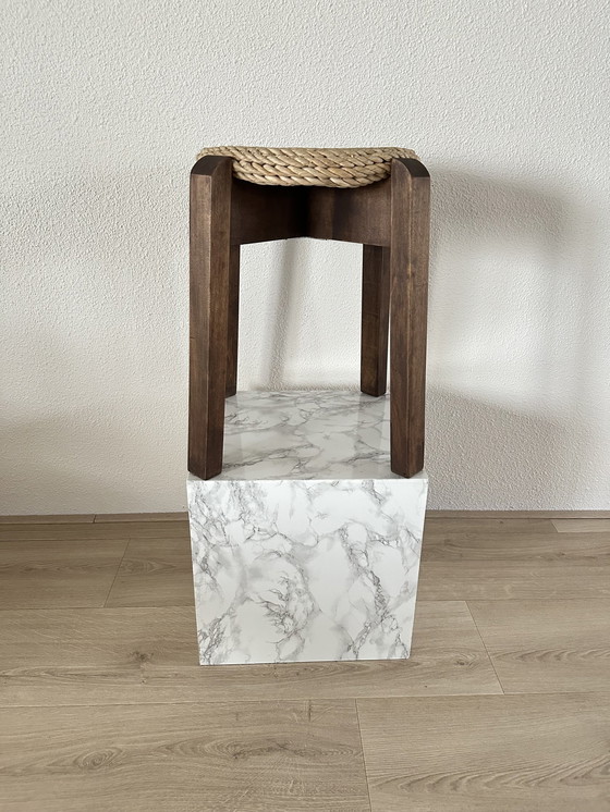 Image 1 of Vintage Mid - Century Scandinavian Stools