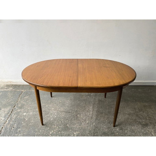 Mid-century extending G Plan ‘Fresco’ dining table by V B Wilkins, 1960