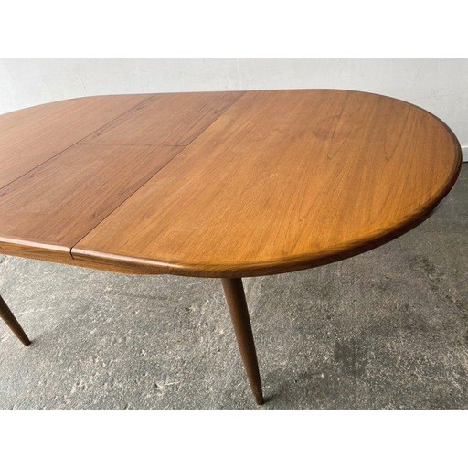 Mid-century extending G Plan ‘Fresco’ dining table by V B Wilkins, 1960