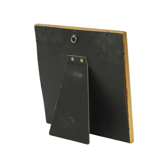 Image 1 of Small Square Gold Mirror