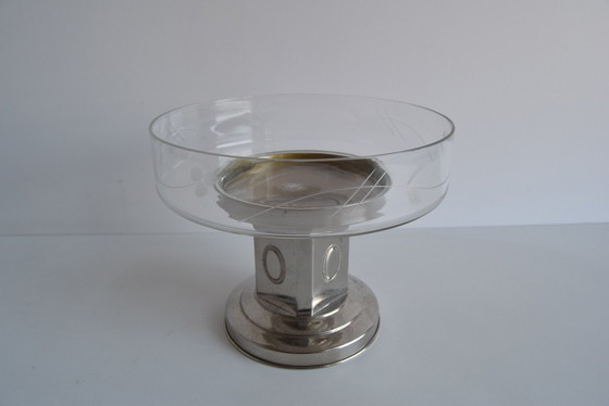 Image 1 of Art Deco Bowl With Fruit Attachment, 1930S 