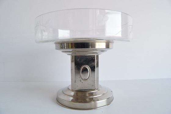 Image 1 of Art Deco Bowl With Fruit Attachment, 1930S 