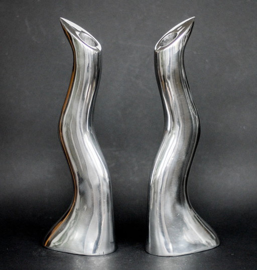 2x Anna Efverlund candlestick