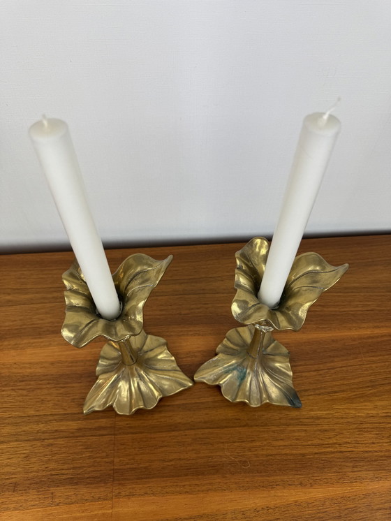 Image 1 of Candelieri in ottone italiano