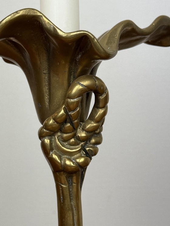 Image 1 of Candelieri in ottone italiano