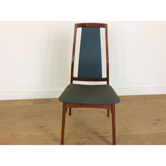 Image 1 of Set of 8 vintage dining chairs in rosewood 1960's