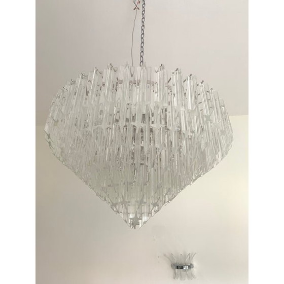 Image 1 of Vintage Sputnik Chandelier Transparent