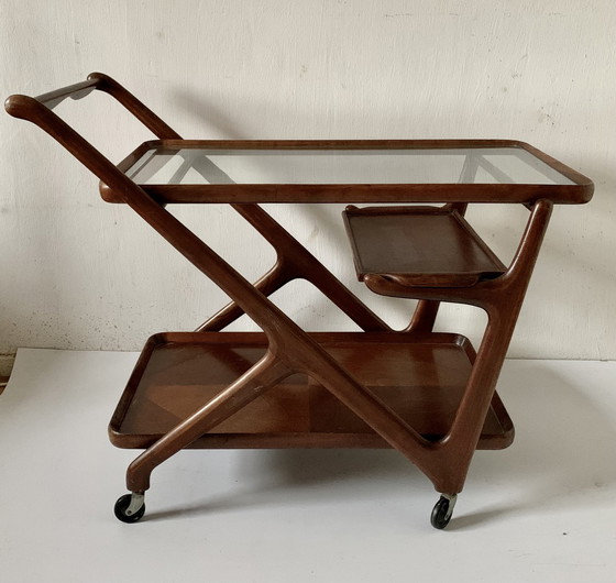 Image 1 of Cesare Lacca voor Cassina Italy - 1950's trolley