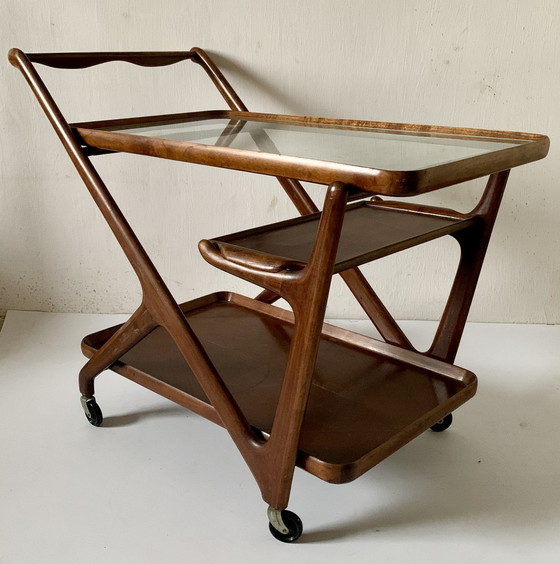 Image 1 of Cesare Lacca voor Cassina Italy - 1950's trolley