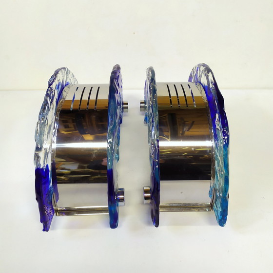 Image 1 of Applique La Murrina, Vetro di Murano, Anni '80, Set di 2