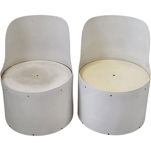 Pair of vintage Tomotom armchairs by Bernard Holdaway, 1970