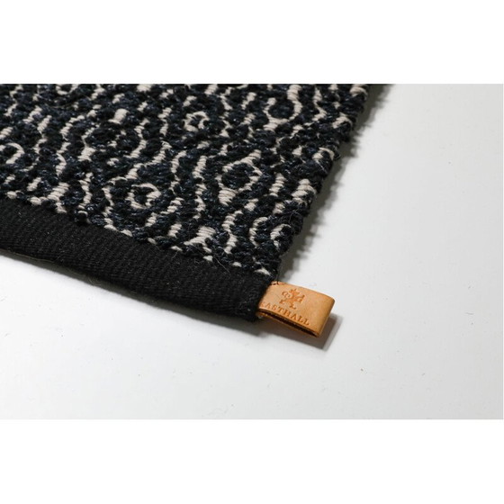 Image 1 of Vintage Kasthall rug in pure curly wool and linen, 2000