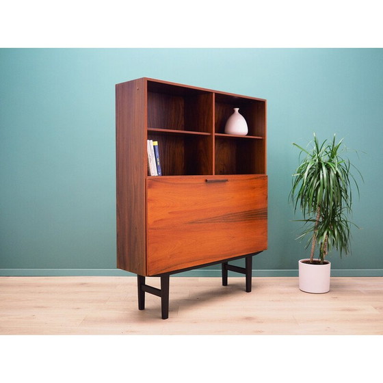 Image 1 of Rosewood bookcase, Danish design, 1970s, designer: Ib Kofod Larsen, manufacturer: Faarup