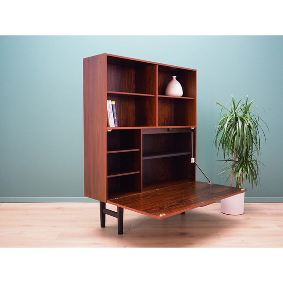 Image 1 of Rosewood bookcase, Danish design, 1970s, designer: Ib Kofod Larsen, manufacturer: Faarup