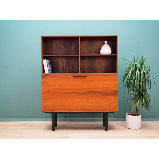 Rosewood bookcase, Danish design, 1970s, designer: Ib Kofod Larsen, manufacturer: Faarup