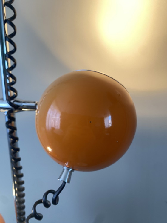 Image 1 of Leitmotiv Eyeball Floor Lamp Orange