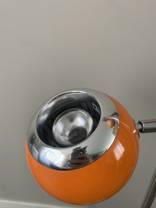 Leitmotiv Eyeball Floor Lamp Orange