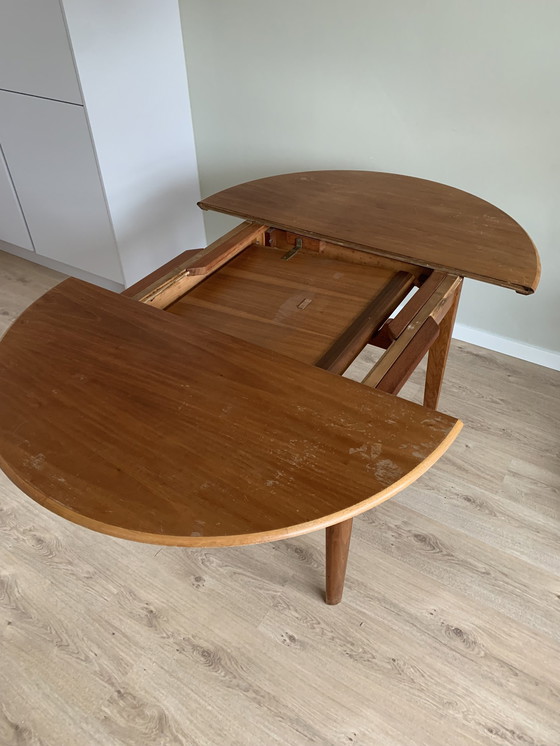 Image 1 of Round Extendable Dining Table - A Patijn - Poly-Z