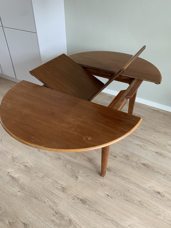 Image 1 of Round Extendable Dining Table - A Patijn - Poly-Z