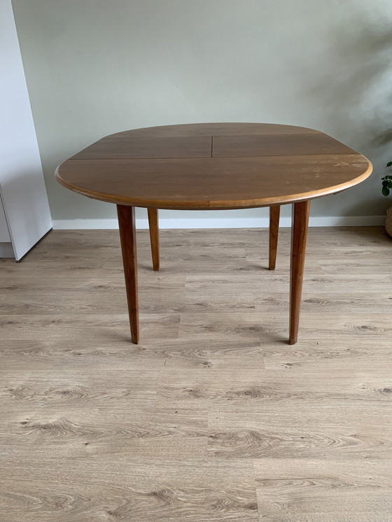 Image 1 of Round Extendable Dining Table - A Patijn - Poly-Z