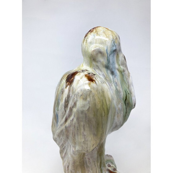 Image 1 of Vintage ceramic sculpture by Arthur Craco, Belgium 1970