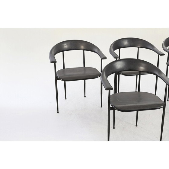 Image 1 of Vintage P40 armchair by Giancarlo Vegni for Fasem, Italy 1980