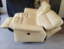 2x Chateau d'Ax Gallarate 2-seater sofa with reclining function