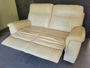 2x Chateau d'Ax Gallarate 2-seater sofa with reclining function