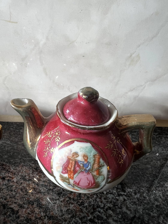 Image 1 of Porcelain Mini Tea Set